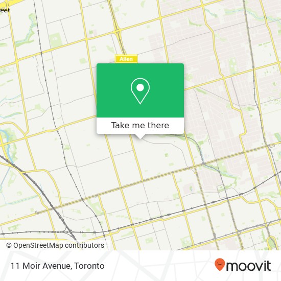11 Moir Avenue map