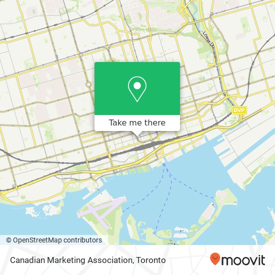 Canadian Marketing Association map