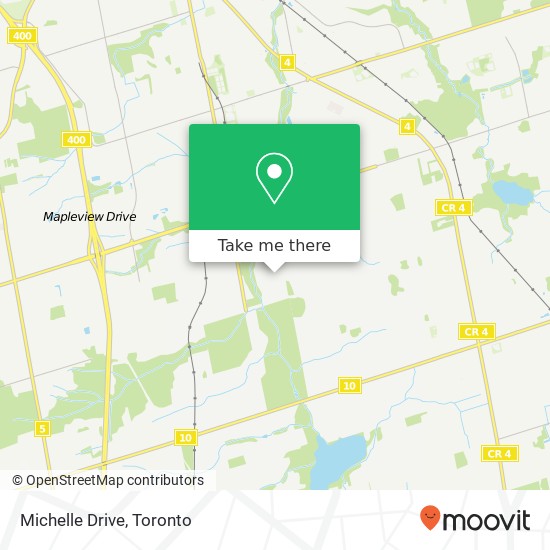 Michelle Drive map