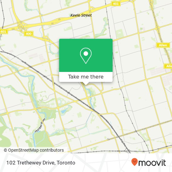 102 Trethewey Drive map