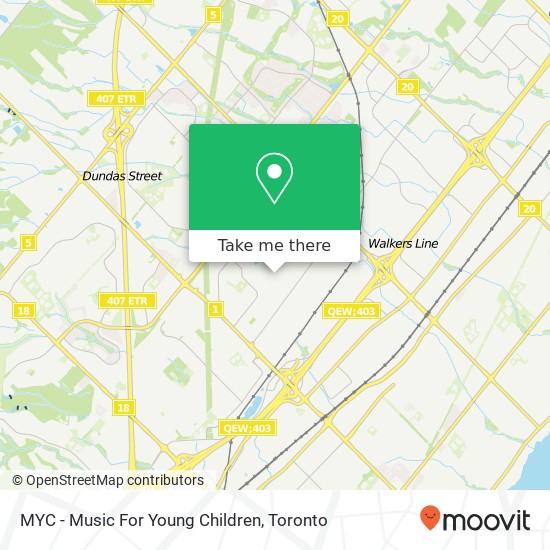 MYC - Music For Young Children map