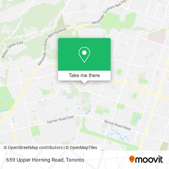 659 Upper Horning Road map