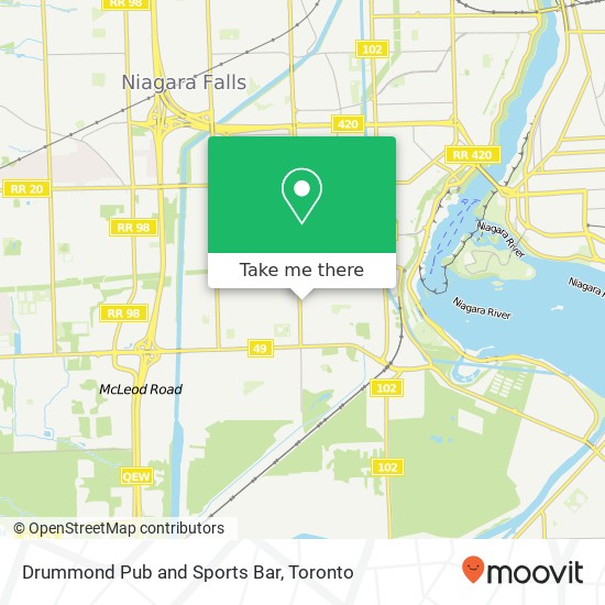 Drummond Pub and Sports Bar, 6852 Drummond Rd Niagara Falls, ON L2G 4P3 map