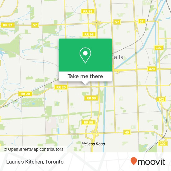 Laurie's Kitchen, 7737 Lundy's Ln Niagara Falls, ON L2H 1H3 map