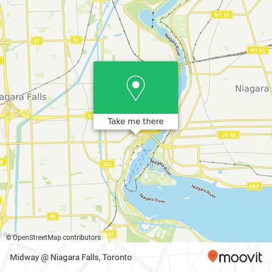 Midway @ Niagara Falls map