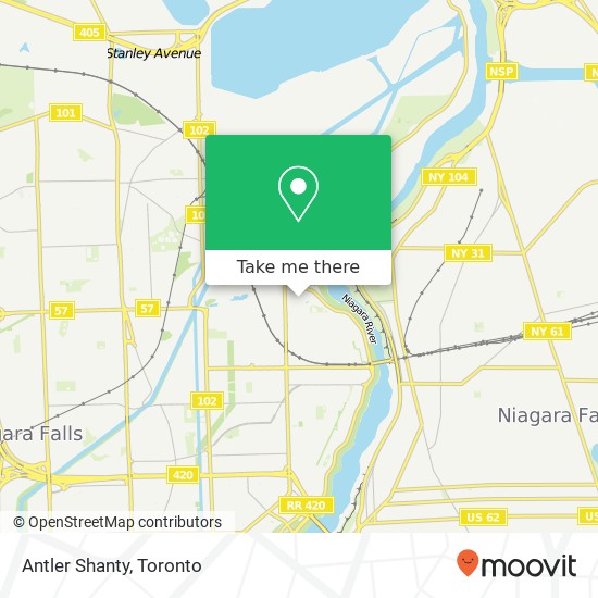 Antler Shanty, 3950 Victoria Ave Niagara Falls, ON L2E 7M8 map