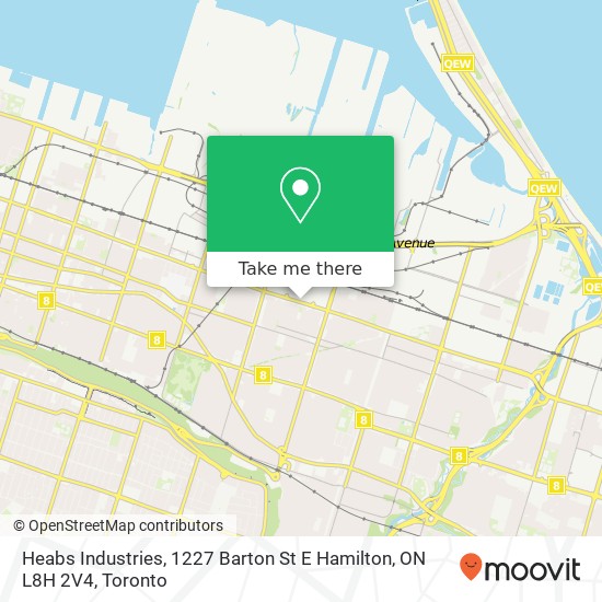 Heabs Industries, 1227 Barton St E Hamilton, ON L8H 2V4 map