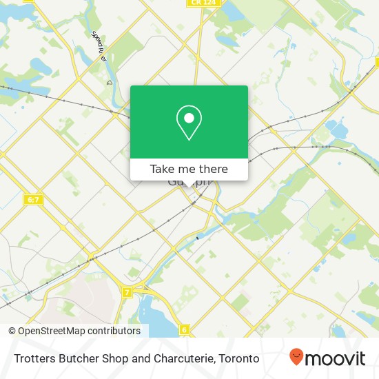 Trotters Butcher Shop and Charcuterie, 42 Cork St E Guelph, ON N1H 2W8 map