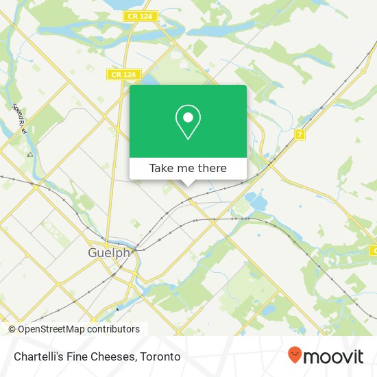 Chartelli's Fine Cheeses, 259 Grange Rd Guelph, ON N1E 6R5 map