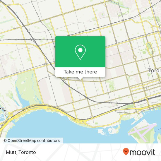 Mutt, 1516 Dundas St W Toronto, ON M6K 1T5 map