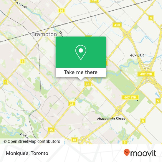 Monique's, Brampton, ON L6Y plan