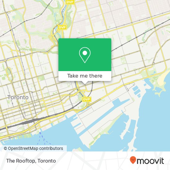 The Rooftop, 106 Broadview Ave Toronto, ON M4M 2G1 map