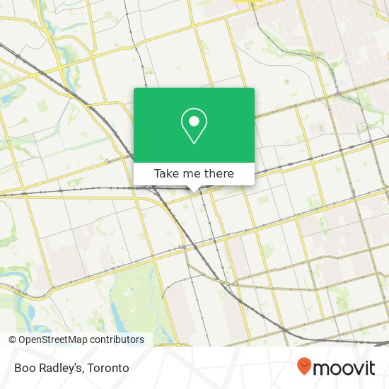 Boo Radley's, 1482 Dupont St Toronto, ON M6P 3S1 map