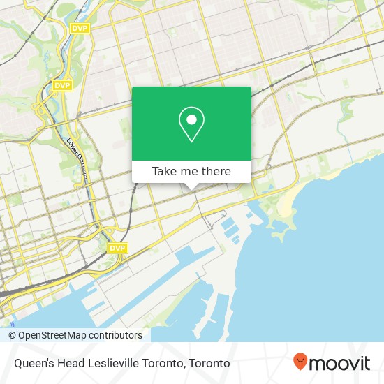 Queen's Head Leslieville Toronto, 1214 Queen St E Toronto, ON M4M 1L7 map