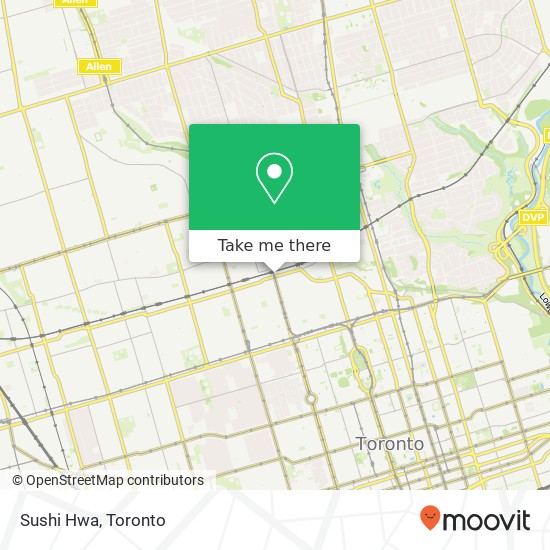 Sushi Hwa, 270 Dupont St Toronto, ON M5R 1V7 map