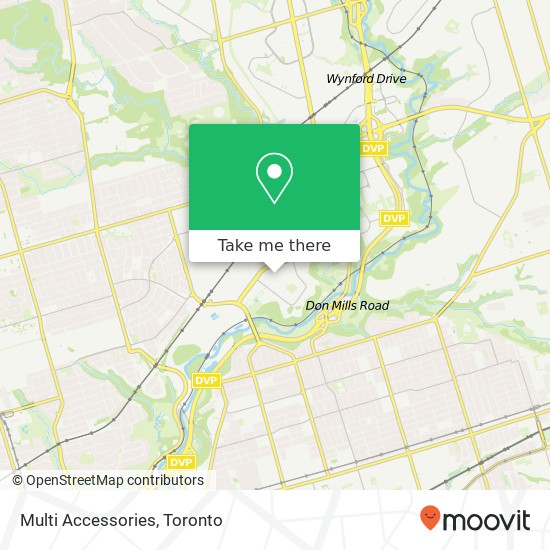 Multi Accessories, Toronto, ON M4H map