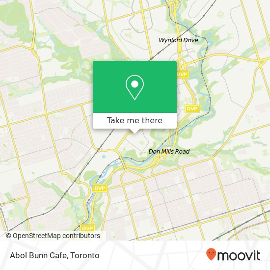 Abol Bunn Cafe, Toronto, ON M4H map