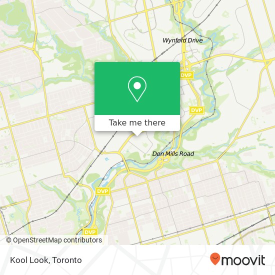 Kool Look, Toronto, ON M4H plan