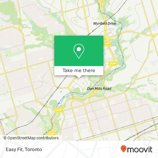 Easy Fit, Toronto, ON M4H map