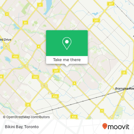 Bikini Bay, Brampton, ON L6T map