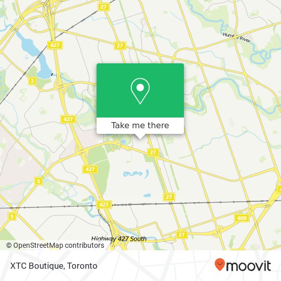 XTC Boutique, Toronto, ON M9W map