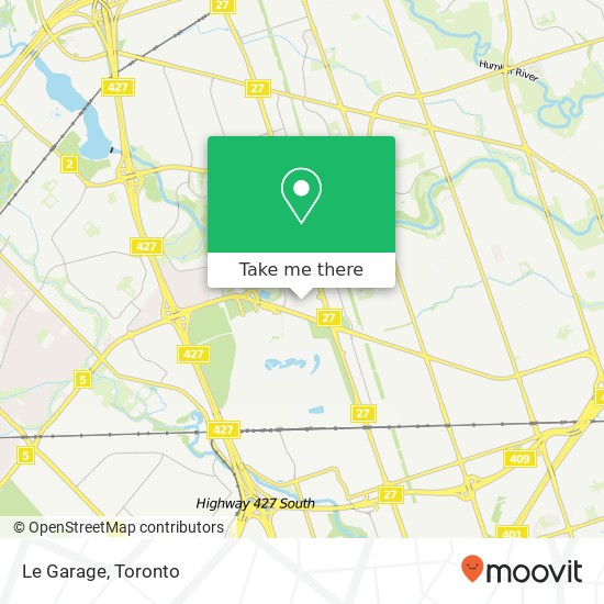 Le Garage, Toronto, ON M9W map