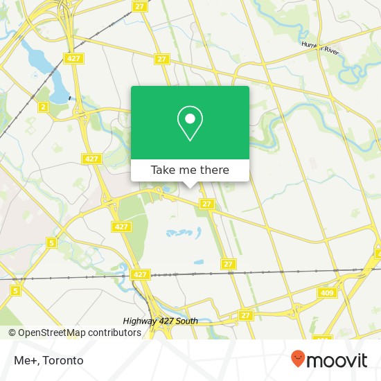 Me+, Toronto, ON M9W map