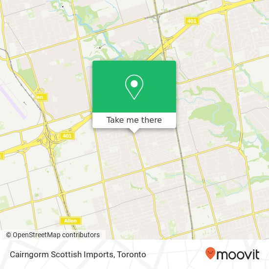 Cairngorm Scottish Imports, 1825 Avenue Rd Toronto, ON M5M 3Z4 map