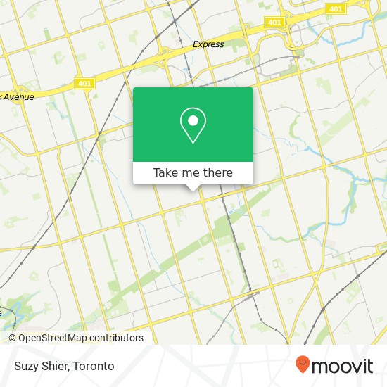 Suzy Shier, Toronto, ON M1P map