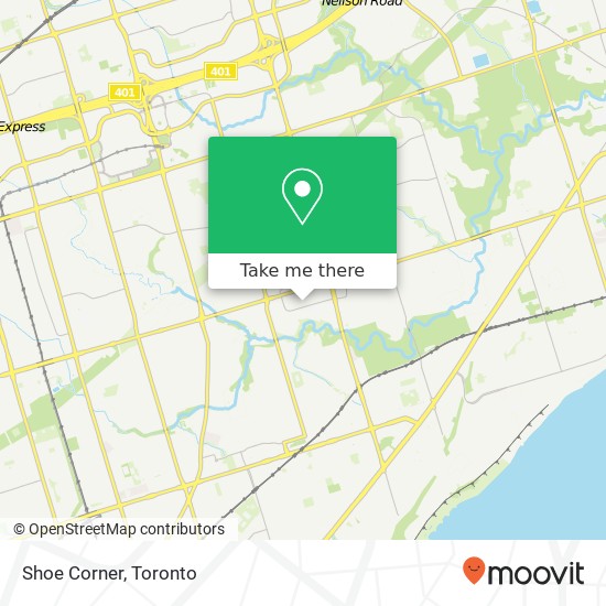 Shoe Corner, Toronto, ON M1H map