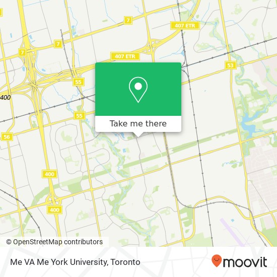 Me VA Me York University, Toronto, ON M3J map