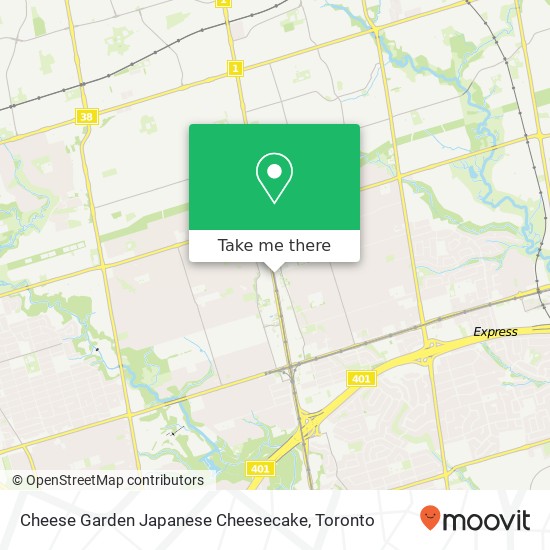 Cheese Garden Japanese Cheesecake, 5291 Yonge St Toronto, ON M2N 5R3 map