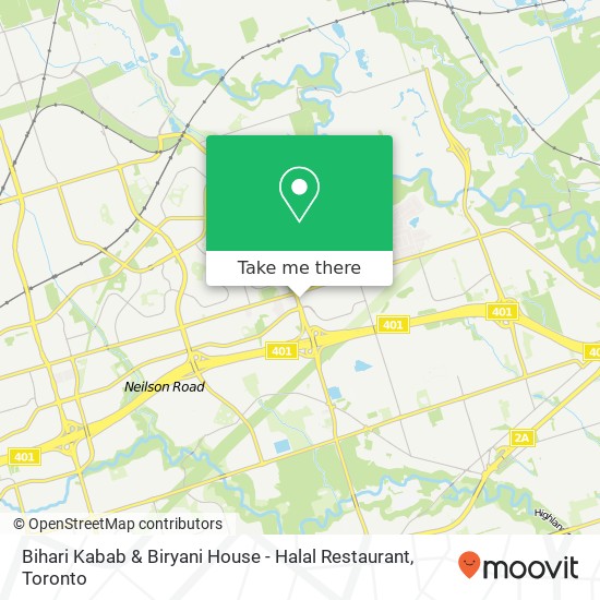 Bihari Kabab & Biryani House - Halal Restaurant, 1145 Morningside Ave Toronto, ON M1B 0A7 map