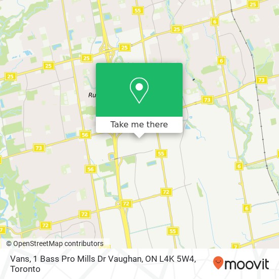 Vans, 1 Bass Pro Mills Dr Vaughan, ON L4K 5W4 map