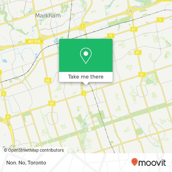 Non. No, Markham, ON L3R map