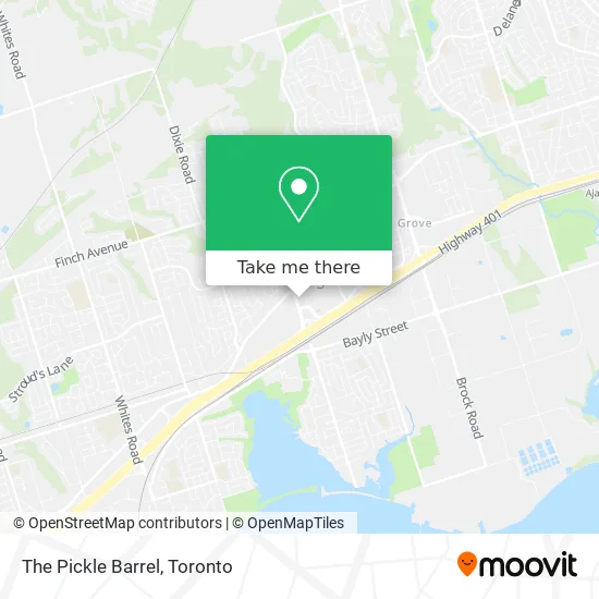 The Pickle Barrel map