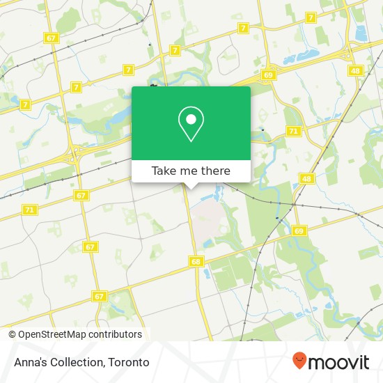 Anna's Collection, 50 Karachi Dr Markham, ON L3S 0B6 map