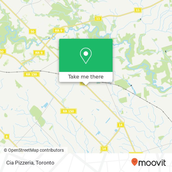 Cia Pizzeria, 12774 HWY-50 Caledon, ON L7E 4G1 map