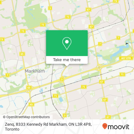 Zenq, 8333 Kennedy Rd Markham, ON L3R 4P8 map