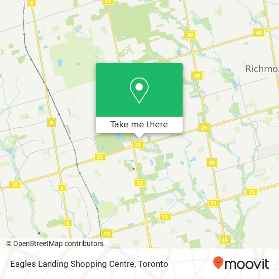 Eagles Landing Shopping Centre map