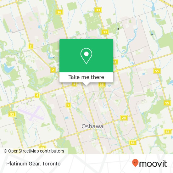 Platinum Gear, Oshawa, ON L1G map