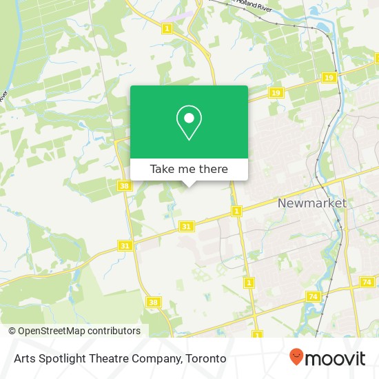 Arts Spotlight Theatre Company map