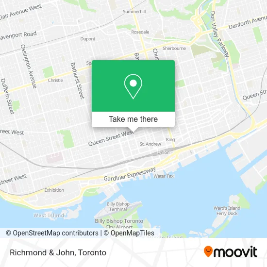 Richmond & John map