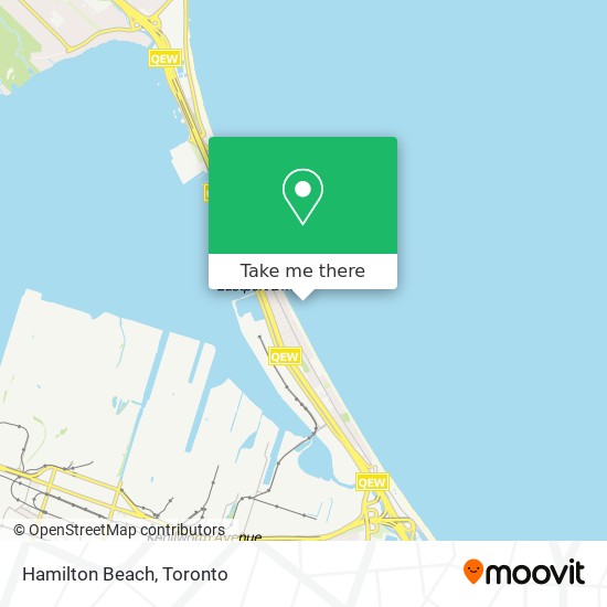 Hamilton Beach map