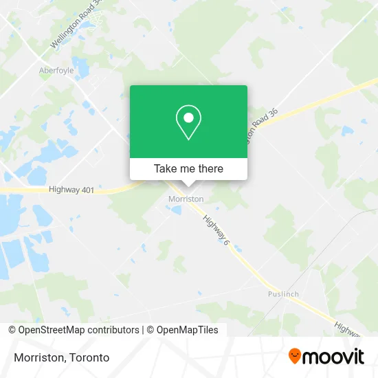 Morriston map