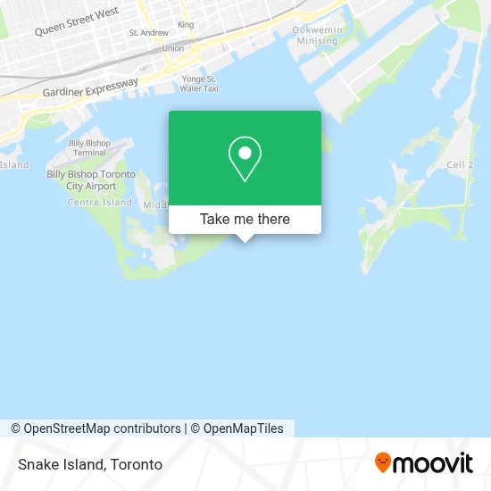 Snake Island map
