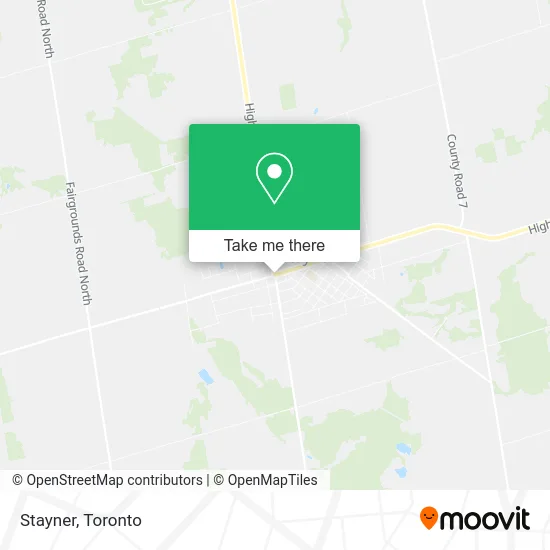 Stayner map