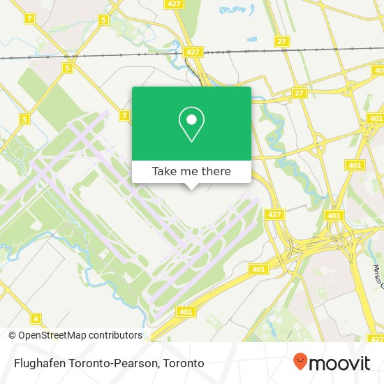 Flughafen Toronto-Pearson plan