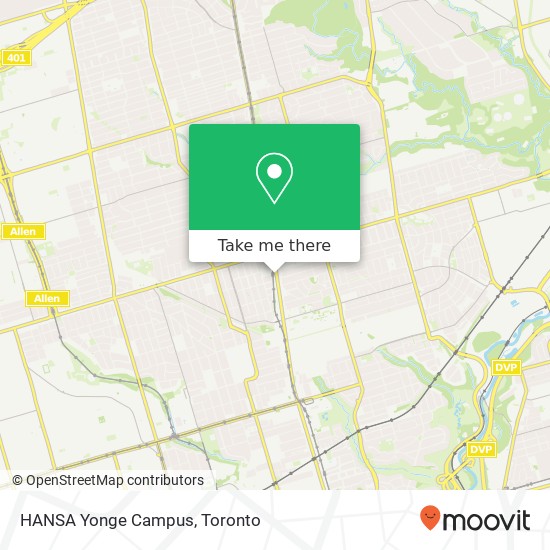 HANSA Yonge Campus plan