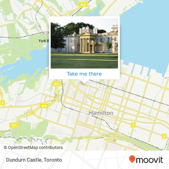 Dundurn Castle map